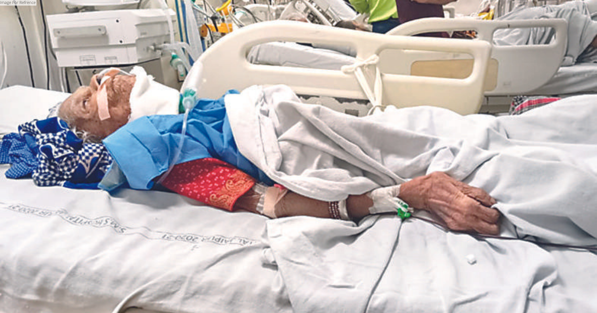 Elderly lady whose legs were chopped off succumbs to injuries, accused held